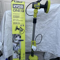 RYOBI ONE+ 18V Cordless Soap Dispensing Scrubber (Tool Only)