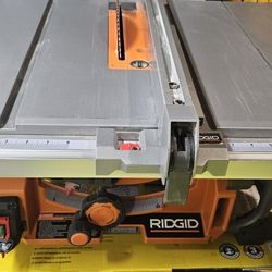 RIDGID 15 Amp 10 in. Table Saw. 