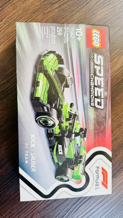 Lego Formula 1 car speed champions