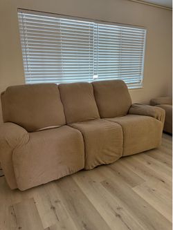 Free leather couch set