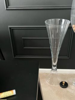 Large martini glass  30 tall by 10 wide