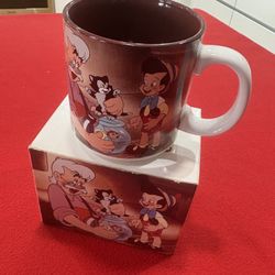 Vintage 1990 Walt Disney's Pinocchio Figaro Coffee Mug with Box in Miami.