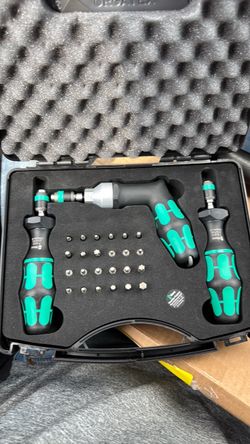 Wera Kraftform Torque Screwdriver Set with Case