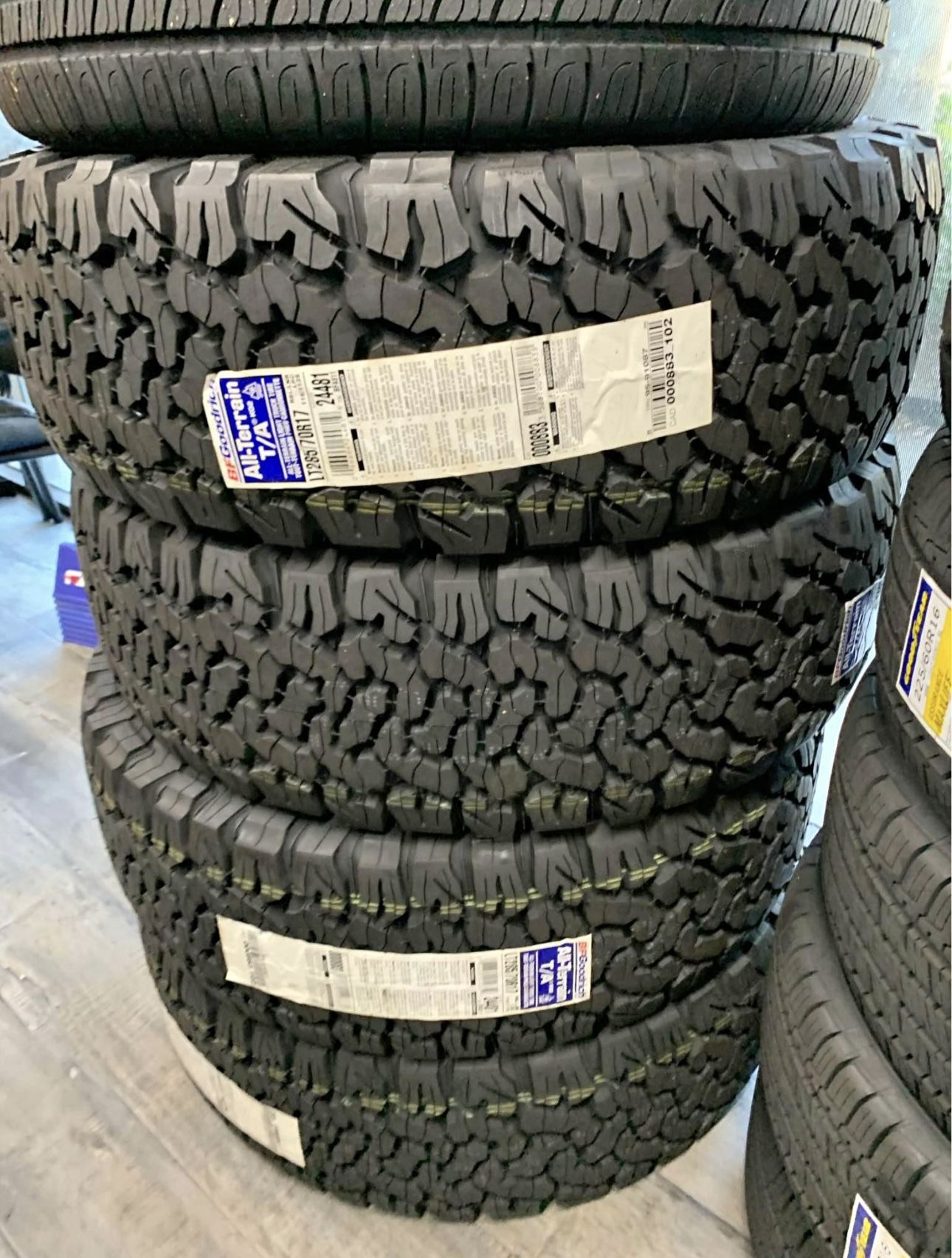 LT285/70R17 Bfgoodrich KO2 A/T 6 Ply Set Of 4 Tires We Finance 50 Down 285/70R17 llantas 285/70/17