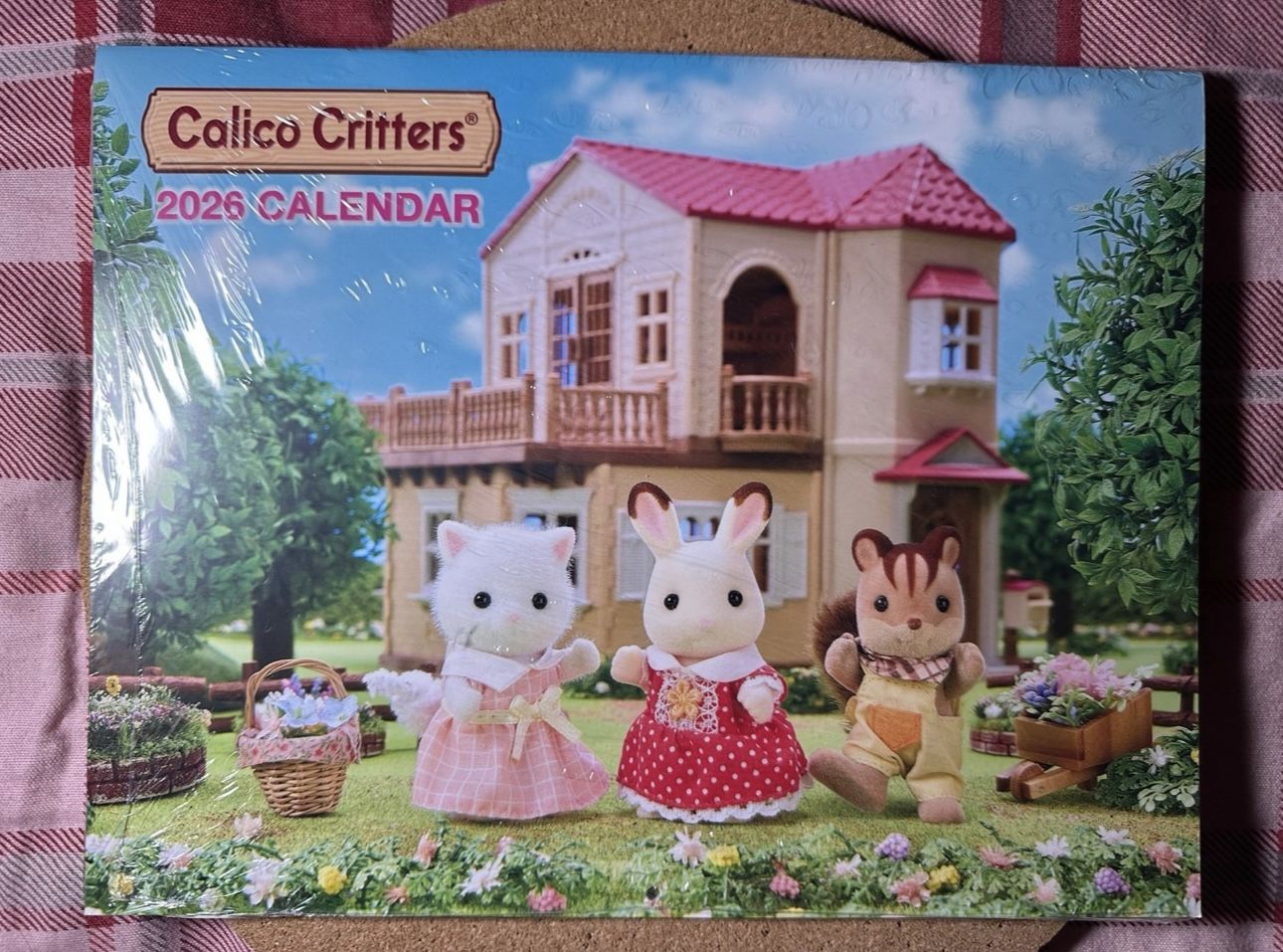 Sylvanian Families 2026 Monthly Wall Calendar Calico Critters NEW Limited