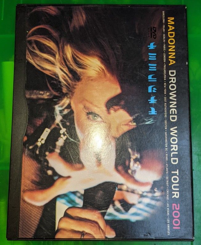 Madonna - The Drowned World Tour Live (DVD) Vintage Collectible 