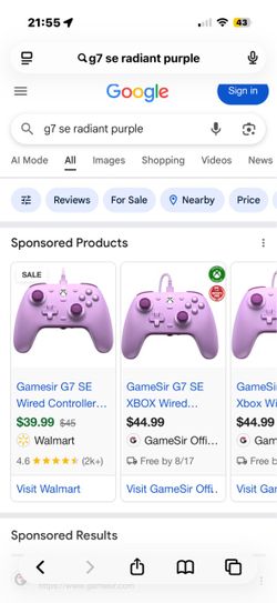 G7 Xbox controller nitb