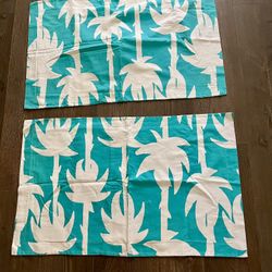 Tropical Palm Tree Print pillow cases 20/35 inches 