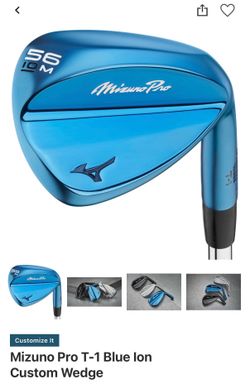 Mizuno blue ion wedges 50 and 54 degree