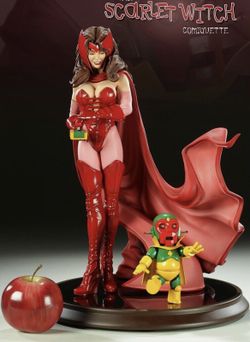 Scarlet Witch Sideshow Statue