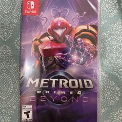 Brand New and Sealed Metroid Prime 4 Beyond - Nintendo Switch Game