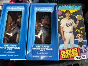 Shohei Ohtani LA Dodgers Bobblehead Set of 3