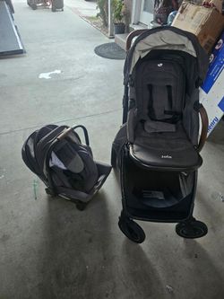 Joie Baby Stroller car seat and basenet
