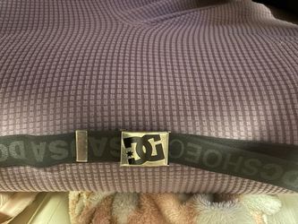 DC shoes belt and buckle