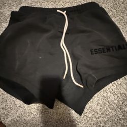 Essentials shorts (has a little bit of clorox)