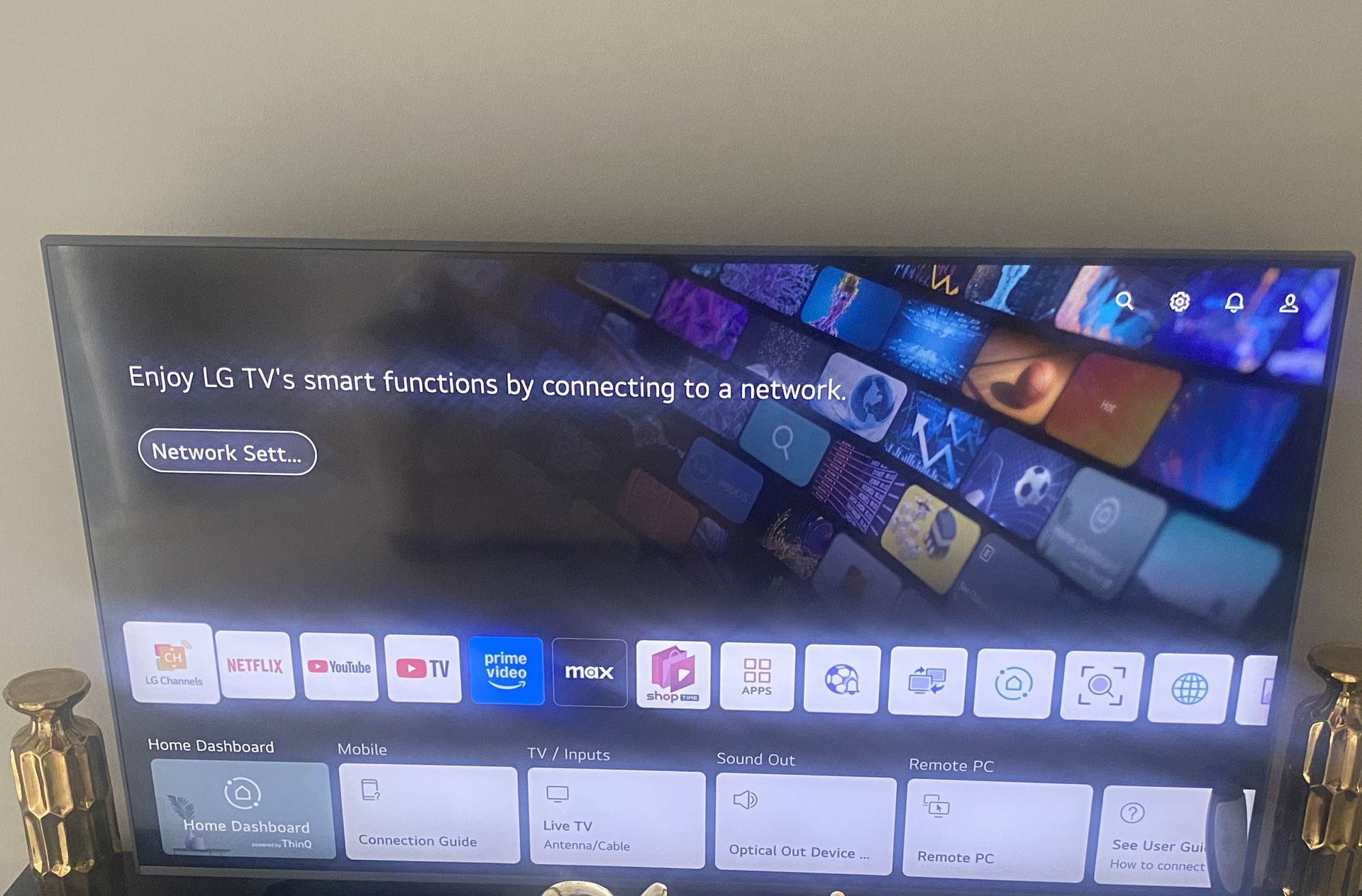 43” Flat Screen TV