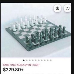 Beautiful Chessboard All Hand Made Worth Over $200