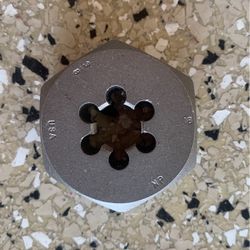 Carbon 3/8 NP 18 Adjustable Die! Great Condition!!
