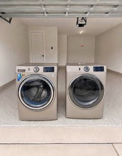 GE washer and dryer