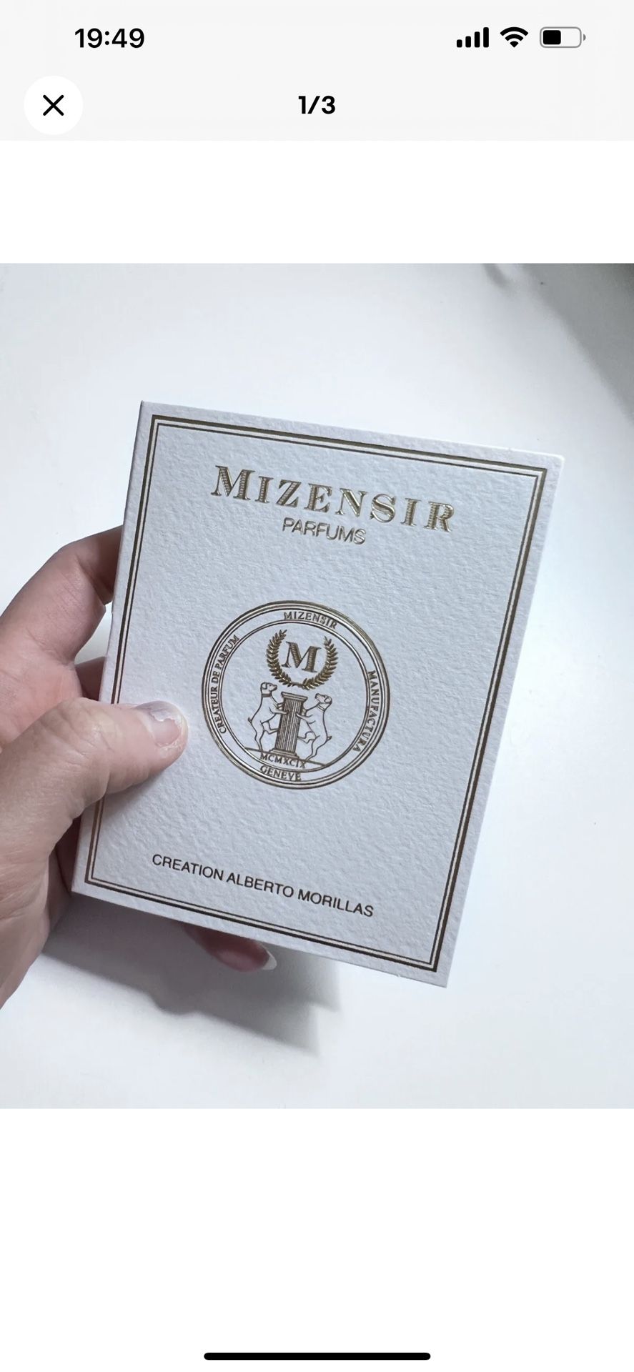 MIZENSIR Parfums Creation Alberto Morillas For your Love Spray 2ml sample