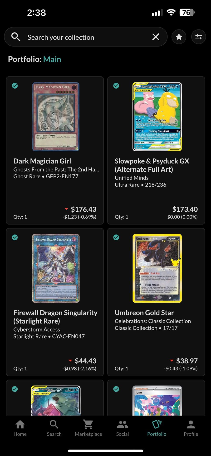 Pokémon / Yugioh Trading Cards. Great Condition