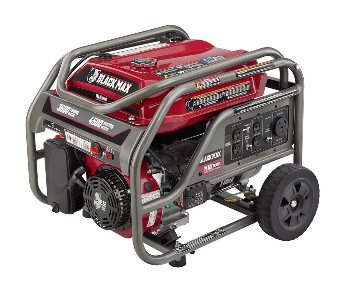 Brand New Black Max 3600 Watt Generator