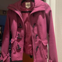 Women’s Magenta Felt Jacket