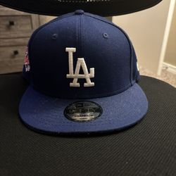 SnapBack Hat Blue With LA logo 