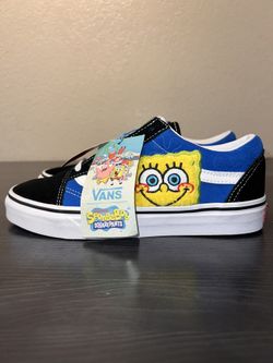 Vans X Spongebob Squarepants Old Skool Sneakers Size 6