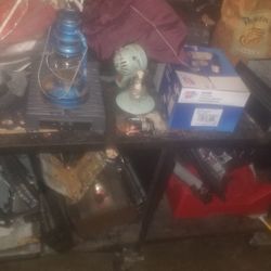 Steel Work Bench On Casters (Heavy Duty)