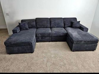 Corduroy couch new in box no showroom