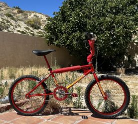 Vintage BMX 1980' Scorpion Pro Show Bike W/ Arayas , Oakleys , Sunshine , Ashtabula