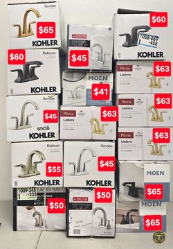 50% OFF Luxury 4 in bathroom faucets