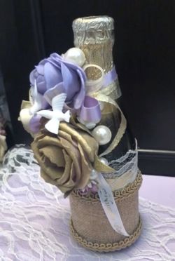 Recuerdos para Boda 🍾Mini Champañas Decoradas