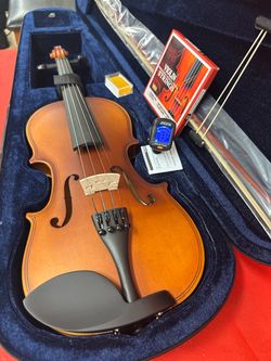 Nice 3/4 Size Violin with New Bow, Digital Tuner, Extra Strings $140 Firm