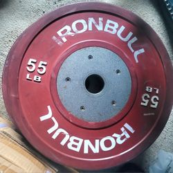 Ironbull 55lb Competition bumper plates