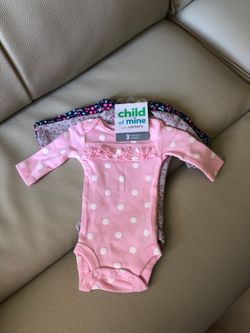 Preemie long sleeve onesies