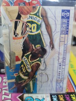1994-95 Collector's Choice (Italian) - Shawn Kemp (#396) Gold Signature