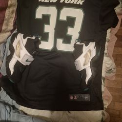 Diamond Turf Neon Dion Sanders size 9 with New York Adams Jersey