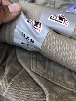 Fire resistant heavy duty work pants