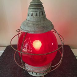 Vintage Perkins 10 Nautical Globe Lamp
