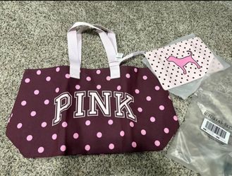 Victoria’s Secret PINK  NEW Tote
with included Puppy pouch