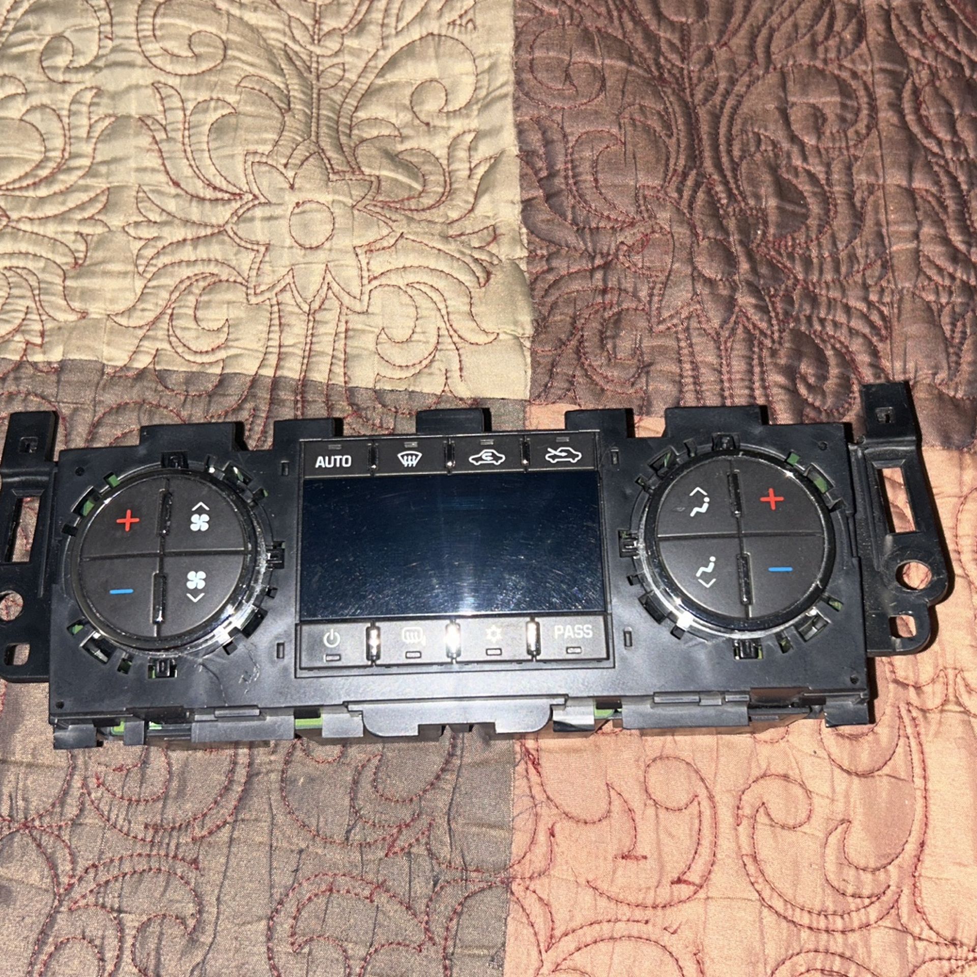 AC control head Chevy Silverado