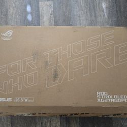 ROG Strix OLED XG27AQDPG 500hz Gaming Monitor 