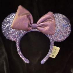 Disneyland Purple Sequin Purple Ears