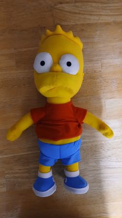 The Simpsons Bart Simpson Plush Toy Universal Studios 2018 Matt Groening