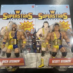 WWE Superstars Series 16 RICK & SCOTT STEINER BROTHERS Figures 2 Pack Unpunched