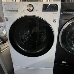 🧺✨ LG ThinQ Washer with Pedestal for Sale ✨🧺