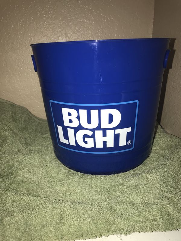 Bud light Plastic Beer Bucket for Sale in Brownsville, TX OfferUp