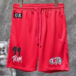 Chrome Red Hearts Hellstar Black Rhude Shorts Small S Medium M Large L XL